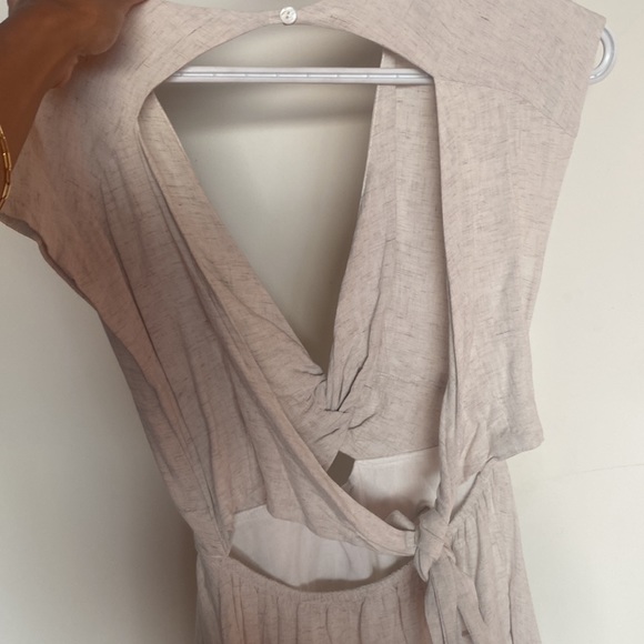 ROWIE mini linen dress - Picture 6 of 6